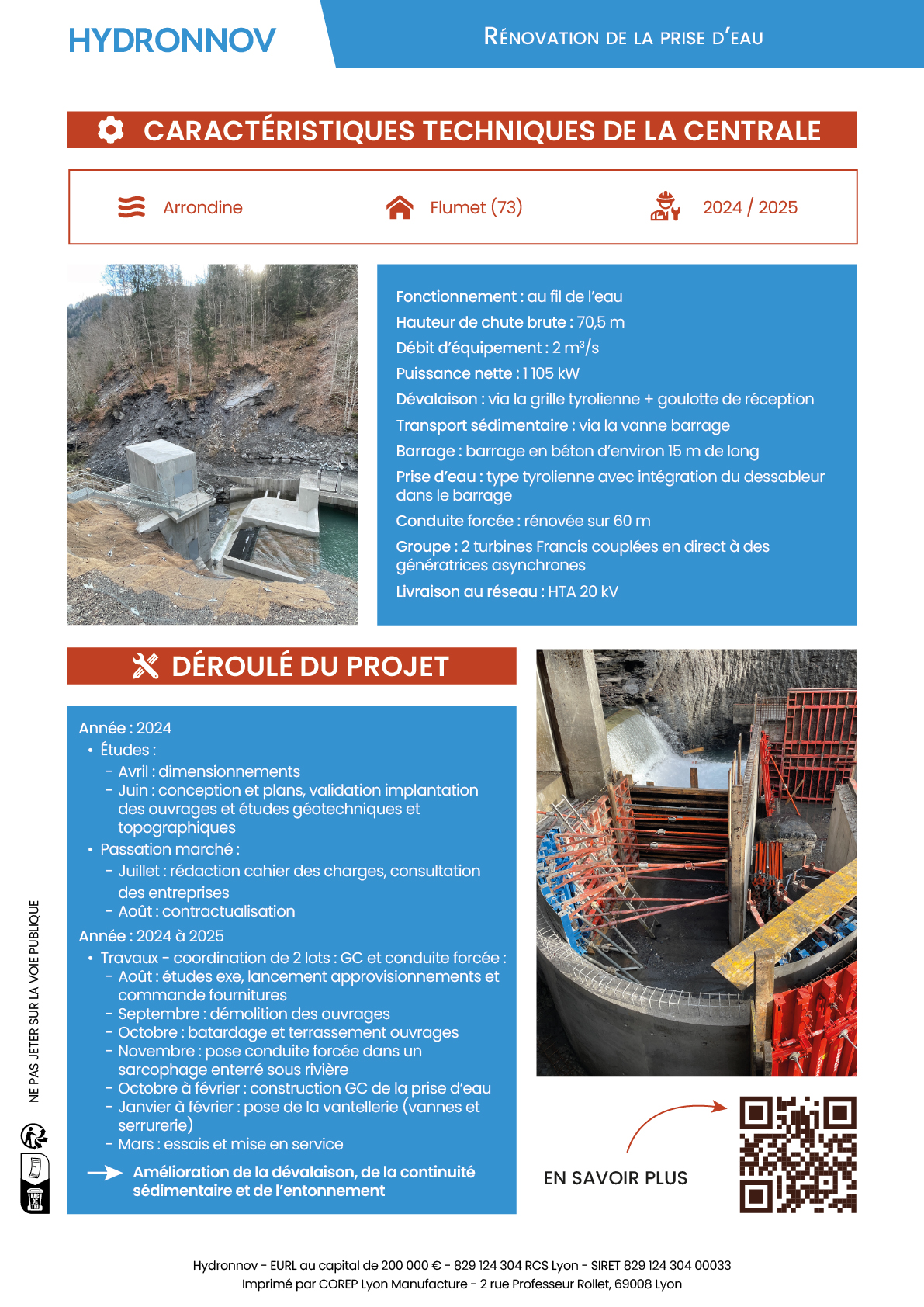 Fiche Arrondine Verso